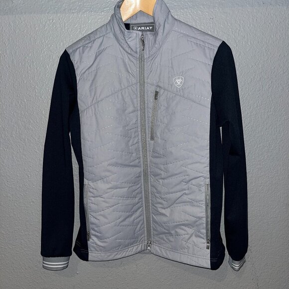 ARIAT Quilted Equestrian Western Insulated  Stable Jacket Technology Equipped -M - Picture 1 of 16